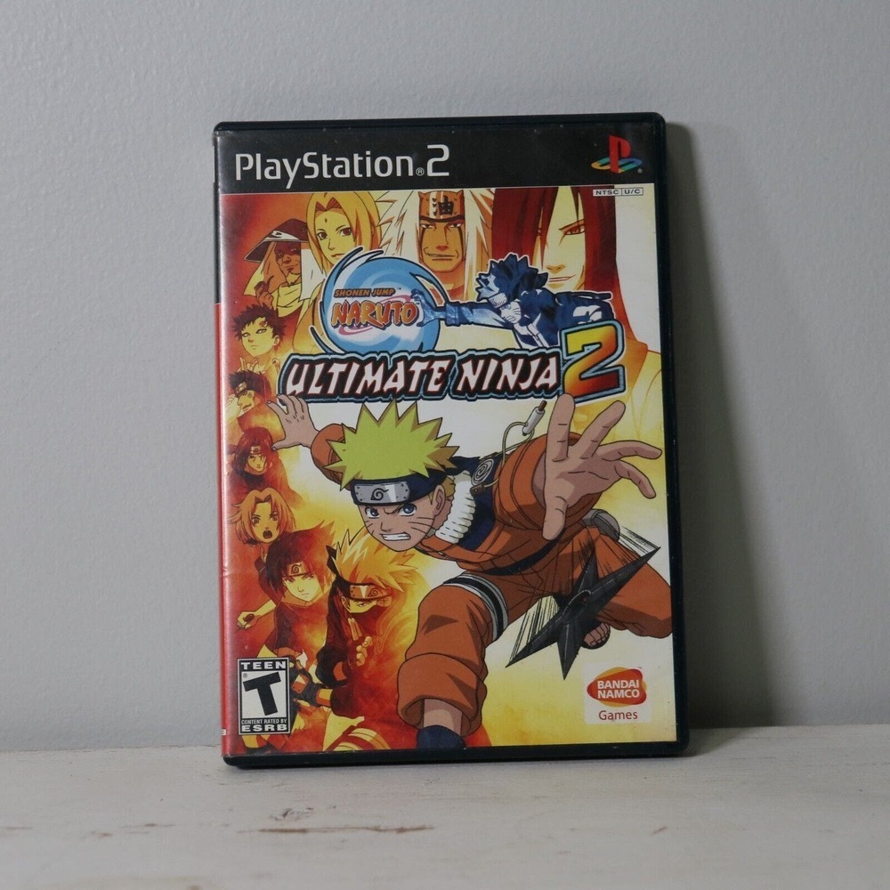 Naruto Ultimate Ninja 2 PS2 PlayStation 2 AD/NM​​